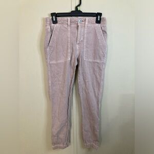American Eagle Dusty Pink Cargo Joggers Dusty Pink Women's Size 00 R